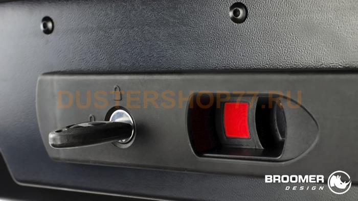 Автобокс Broomer Venture (L) АБС 430л. черный раптор 01