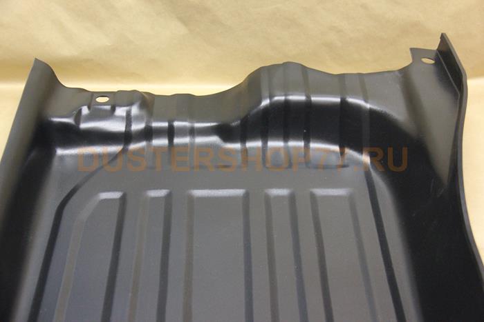Пластиковый пол пассажирский для Дастера 2015 (тиснёный)