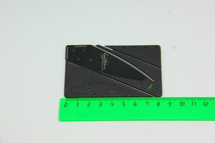 Нож-кредитка (раскладной карманный нож)