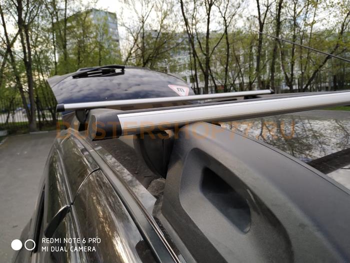 Поперечины (багажник) на рейлинги Рено Дастер 2015-