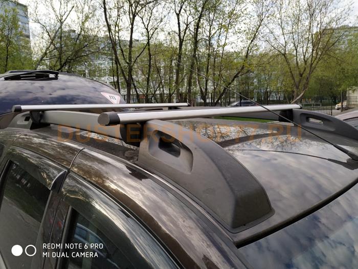 Поперечины (багажник) на рейлинги Рено Дастер 2015-