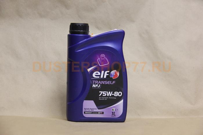 Трансмиссионное масло ELF TRANSELF NFJ 75W80 1L для МКПП