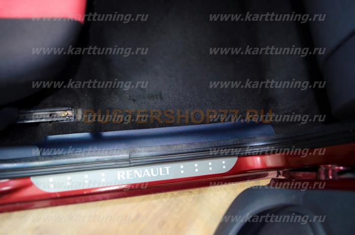 Накладки на ковролин "KART RS" для Рено Сандеро