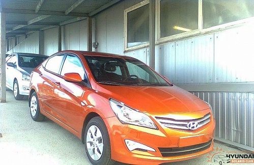 Набор для подкраски сколов цвет Оранжевый перламутр (R9A - Vitamin C) Hyundai Solaris