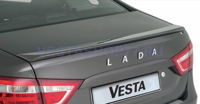 Спойлер на крышку багажника Lada Vesta