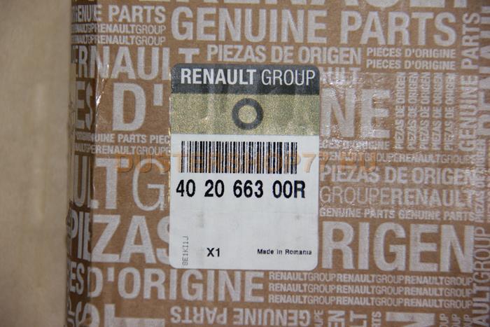 Комплект тормозных дисков передних оригинал Рено 402066300R для Рено Дастер
